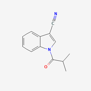 1-Isobutyryl-1H-indole-3-carbonitrile