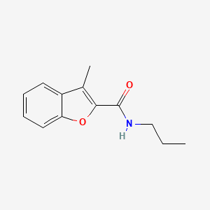 3-methyl-N-propyl-1-benzofuran-2-carboxamide