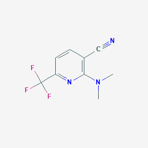 2-(Dimethylamino)-6-(trifluoromethyl)nicotinonitrile