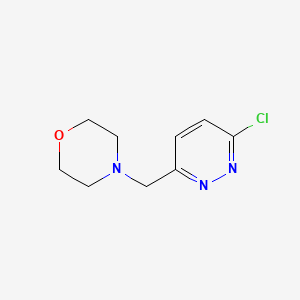 4-((6-Chloropyridazin-3-yl)methyl)morpholine