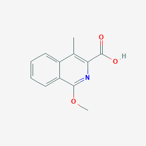 1-Methoxy-4-methylisoquinoline-3-carboxylic acid