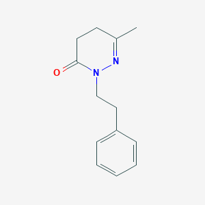 6-Methyl-2-phenethyl-4,5-dihydropyridazin-3(2H)-one