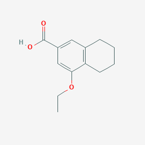 4-Ethoxy-5,6,7,8-tetrahydronaphthalene-2-carboxylic acid