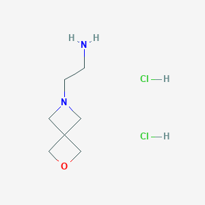 2-(2-Oxa-6-azaspiro[3.3]heptan-6-yl)ethanamine dihydrochloride