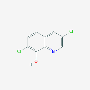 molecular formula C9H5Cl2NO B11888894 3,7-Dichloroquinolin-8-ol CAS No. 89588-84-1