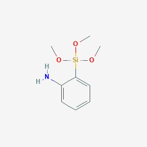 Benzenamine, 2-(trimethoxysilyl)-