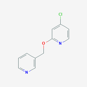 4-Chloro-2-(pyridin-3-ylmethoxy)pyridine