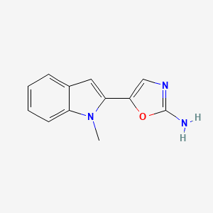 5-(1-Methyl-1H-indol-2-yl)oxazol-2-amine