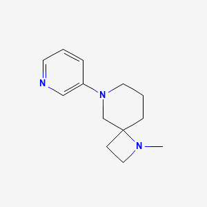 1,6-Diazaspiro[3.5]nonane, 1-methyl-6-(3-pyridinyl)-