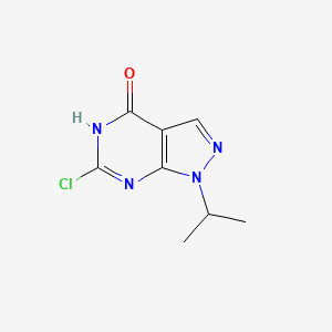 6-Chloro-1-isopropyl-1H-pyrazolo[3,4-d]pyrimidin-4(5H)-one