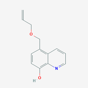 molecular formula C13H13NO2 B11889205 5-((Allyloxy)methyl)quinolin-8-ol CAS No. 2787-54-4