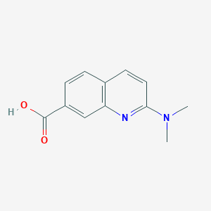 2-(Dimethylamino)quinoline-7-carboxylic acid