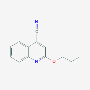 2-Propoxyquinoline-4-carbonitrile