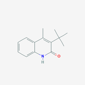 3-(tert-Butyl)-4-methylquinolin-2-ol