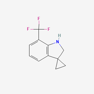 7'-(Trifluoromethyl)spiro[cyclopropane-1,3'-indoline]