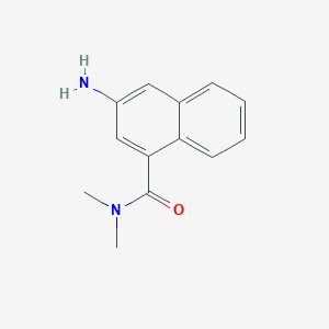 3-Amino-N,N-dimethyl-1-naphthamide