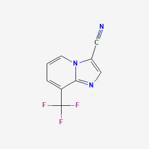 8-(Trifluoromethyl)imidazo[1,2-a]pyridine-3-carbonitrile