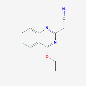 2-(4-Ethoxyquinazolin-2-yl)acetonitrile