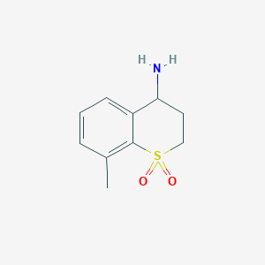 4-Amino-8-methylthiochroman 1,1-dioxide