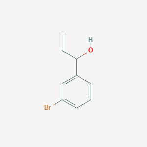 molecular formula C9H9BrO B11889414 1-(3-Bromo-phenyl)-prop-2-en-1-ol CAS No. 58824-55-8