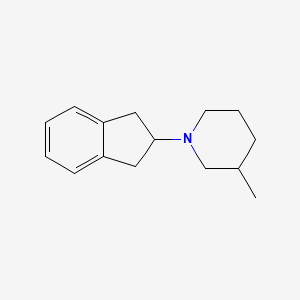 1-(2,3-Dihydro-1H-inden-2-yl)-3-methylpiperidine