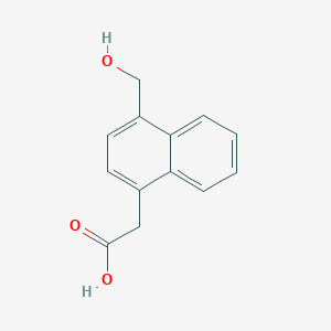 2-(4-(Hydroxymethyl)naphthalen-1-yl)acetic acid