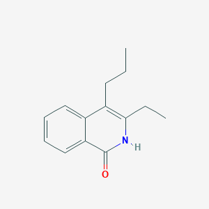 3-Ethyl-4-propylisoquinolin-1(2H)-one