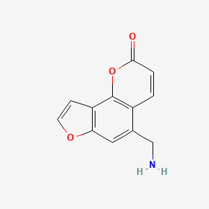 5-(Aminomethyl)-2H-furo[2,3-h][1]benzopyran-2-one