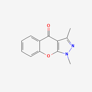 1,3-Dimethylchromeno[2,3-C]pyrazol-4(1H)-one