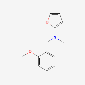 N-(2-Methoxybenzyl)-N-methylfuran-2-amine