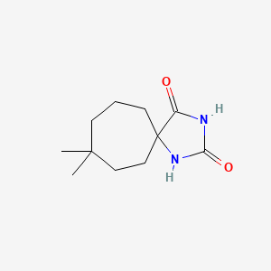 8,8-Dimethyl-1,3-diazaspiro[4.6]undecane-2,4-dione