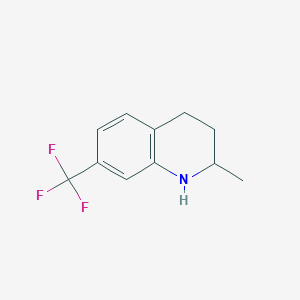 2-Methyl-7-(trifluoromethyl)-1,2,3,4-tetrahydroquinoline