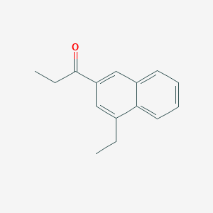 1-(4-Ethylnaphthalen-2-yl)propan-1-one