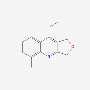 9-Ethyl-5-methyl-1,3-dihydrofuro[3,4-b]quinoline