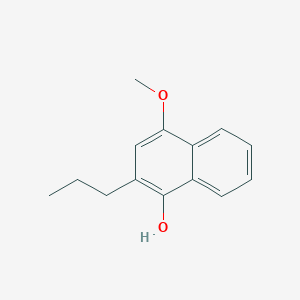 4-Methoxy-2-propylnaphthalen-1-ol