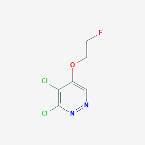 3,4-Dichloro-5-(2-fluoroethoxy)pyridazine