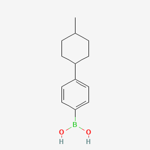 (4-(trans-4-Methylcyclohexyl)phenyl)boronic acid