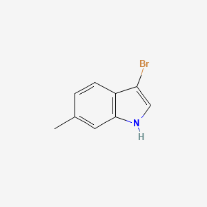 molecular formula C9H8BrN B11890498 3-Bromo-6-methyl-1H-indole CAS No. 1152850-55-9