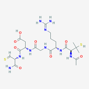 B118905 Cyclo(acetylpenicillamyl-arginyl-glycyl-aspartyl-cysteinamide) CAS No. 145706-74-7