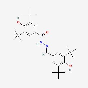 3,5-ditert-butyl-N'-(3,5-ditert-butyl-4-hydroxybenzylidene)-4-hydroxybenzohydrazide