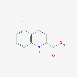 5-Chloro-1,2,3,4-tetrahydroquinoline-2-carboxylic acid