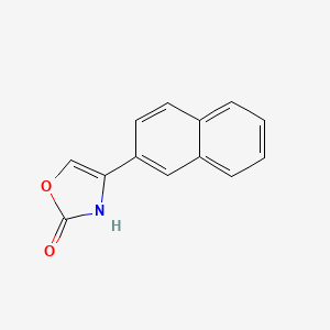 B11890554 4-(2-Naphthyl)-4-oxazolin-2-one CAS No. 34375-83-2