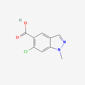 6-chloro-1-methyl-1H-Indazole-5-carboxylic acid