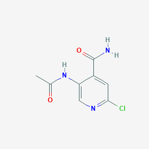 5-Acetamido-2-chloroisonicotinamide