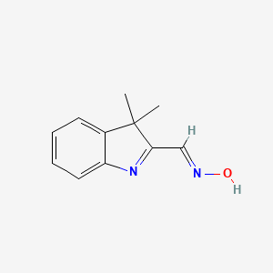 3,3-dimethyl-3H-indole-2-carbaldehyde oxime