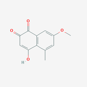 4-Hydroxy-7-methoxy-5-methylnaphthalene-1,2-dione