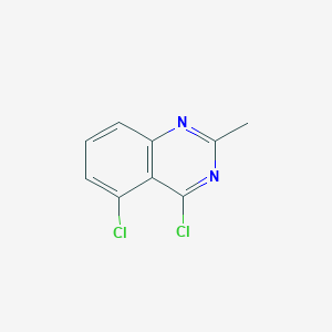 molecular formula C9H6Cl2N2 B11890808 4,5-Dichloro-2-methylquinazoline 