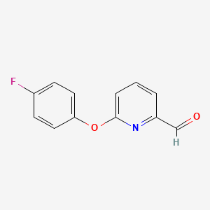 6-(4-Fluorophenoxy)picolinaldehyde