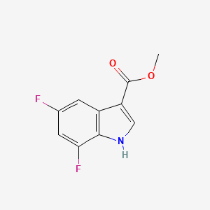 methyl 5,7-difluoro-1H-indole-3-carboxylate