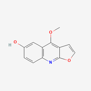 4-Methoxyfuro[2,3-B]quinolin-6-OL